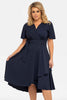 Plus size dress model 190952 Karko
