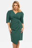 Plus size dress model 190962 Karko