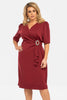 Plus size dress model 191376 Karko