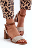 Heel sandals model 197902 Step in style
