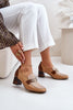 Block heel pumps model 201039 Step in style