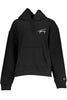 TOMMY HILFIGER SWEATSHIRT WITHOUT ZIP WOMEN BLACK-0